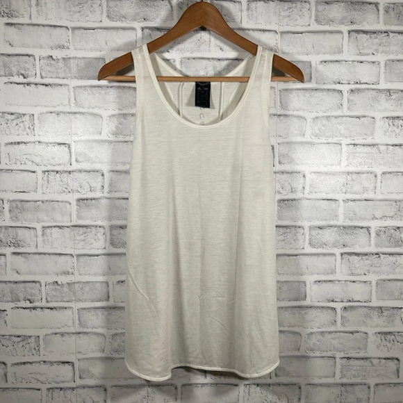 Women’s Adidas Karlie Kloss racerback Tank Top white Medium - Picture 2 of 4